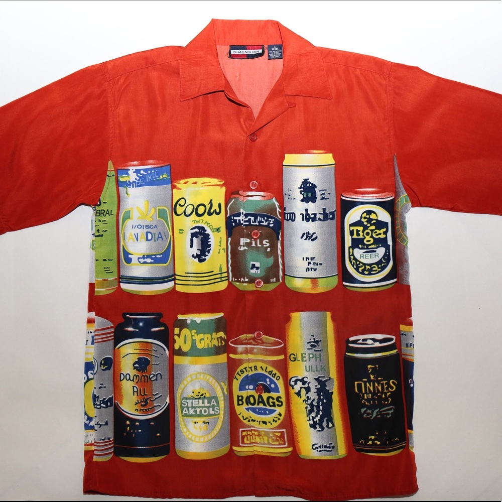Vintage Coors Button Up Dress Shirt